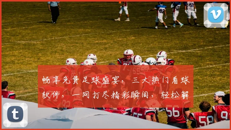 畅享免费足球盛宴，三大热门看球软件，一网打尽精彩瞬间，轻松解锁赛事直播，畅游体育世界